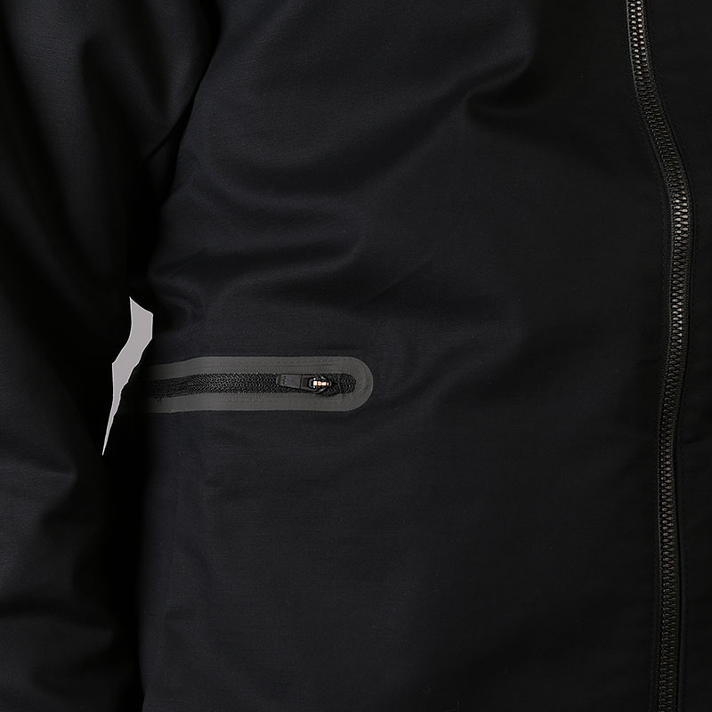 мужская черная куртка Nike NBA Chicago Bulls City Edition Modern Varsity Jacket 899133-010 - цена, описание, фото 2